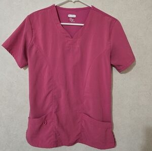 SZ M SCRUBAID STRETCH TOP